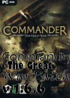 Box art for Commander - The Great War Patch v.1.6.6