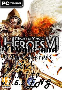 Box art for Might and Magic Heroes VI Patch v.1.5.1 to v.1.5.2 ENG