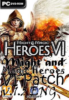 Box art for Might and Magic Heroes VI Patch v.1.5 ENG