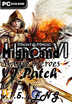 Box art for Might and Magic Heroes VI Patch v.1.5 to v.1.5.1 ENG