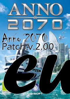 Box art for Anno 2070 Patch v.2.00 EU