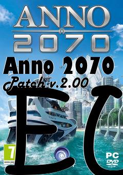 Box art for Anno 2070 Patch v.2.00 EU