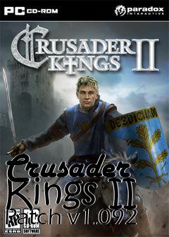Box art for Crusader Kings II Patch v1.092
