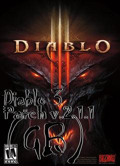 Box art for Diablo 3 Patch v.2.1.1 (GB)