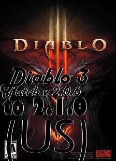Box art for Diablo 3 Patch v.2.0.6 to 2.1.0 (US)