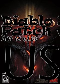 Box art for Diablo 3 Patch v. 1.04 to v.1.05 US