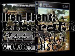 Box art for Iron Front: Liberation 1944 Patch v.1.05 disc