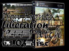 Box art for Iron Front: Liberation 1944 Patch v.1.05 disc