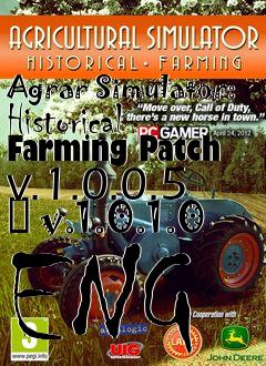 Box art for Agrar Simulator: Historical Farming Patch v.1.0.0.5  v.1.0.1.0 ENG