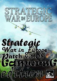 Box art for Strategic War in Europe Patch v.1.08 GamersGate edition