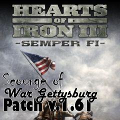 Box art for Scourge of War Gettysburg Patch v.1.61