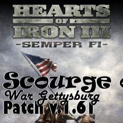 Box art for Scourge of War Gettysburg Patch v.1.61