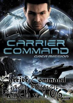 Box art for Carrier Command - Gaea Mission Patch v.1.06