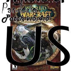 Box art for World of Warcraft: Mists of Pandaria Patch v.5.4.8 US