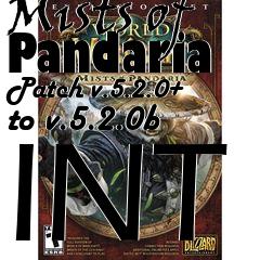 Box art for World of Warcraft: Mists of Pandaria Patch v.5.2.0+ to v.5.2.0b INT