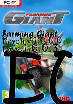 Box art for Farming Giant Patch v.1.0.0.0 to v.1.0.0.3 EU