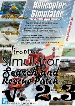 Box art for Helicopter Simulator Search and Rescue Patch v. 2.3