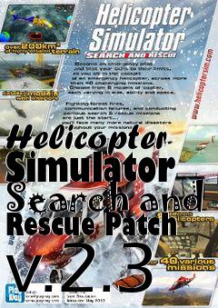 Box art for Helicopter Simulator Search and Rescue Patch v.2.3