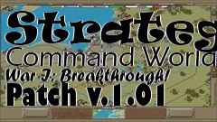 Box art for Strategic Command World War I: Breakthrough! Patch v.1.01