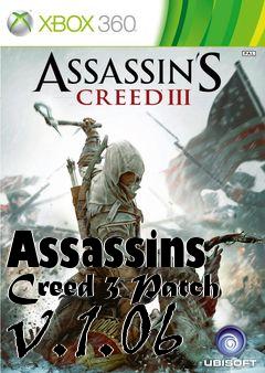 Box art for Assassins Creed 3 Patch v.1.06