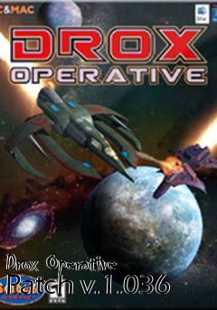 Box art for Drox Operative Patch v.1.036