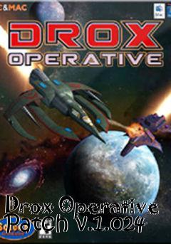 Box art for Drox Operative Patch v.1.024