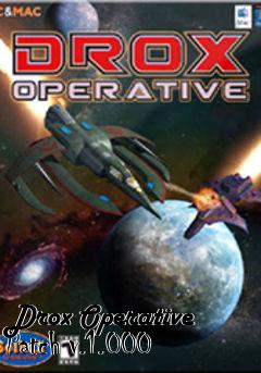 Box art for Drox Operative Patch v.1.000