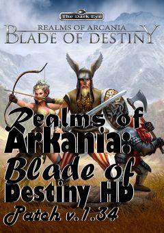 Box art for Realms of Arkania: Blade of Destiny HD Patch v.1.34