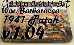 Box art for Germany at War: Barbarossa 1941 Patch v.1.04