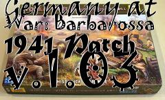 Box art for Germany at War: Barbarossa 1941 Patch v.1.03