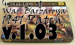 Box art for Germany at War: Barbarossa 1941 Patch v.1.03