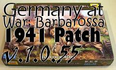 Box art for Germany at War: Barbarossa 1941 Patch v.1.0.55