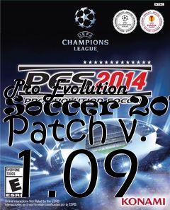 Box art for Pro Evolution Soccer 2014 Patch v. 1.09