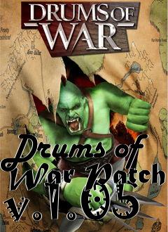 Box art for Drums of War Patch v.1.05