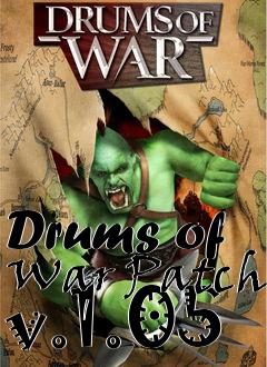 Box art for Drums of War Patch v.1.05