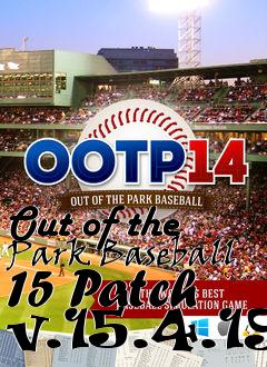 Box art for Out of the Park Baseball 15 Patch v.15.4.19