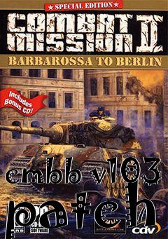 Box art for cmbb v103 patch