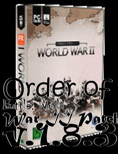 Box art for Order of Battle: World War II Patch v.1.8.3