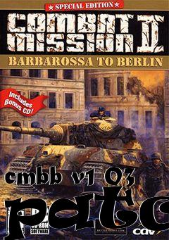 Box art for cmbb v1 03 patch