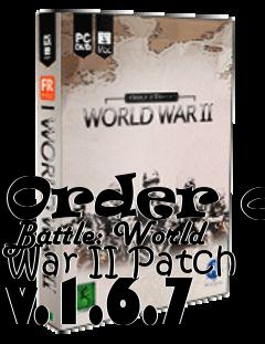 Box art for Order of Battle: World War II Patch v.1.6.7