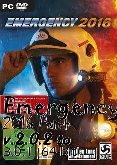 Box art for Emergency 2016 Patch v.2.0.2 to 3.0.1 (64-bit)