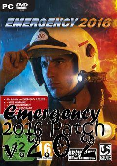Box art for Emergency 2016 Patch v.2.0.2