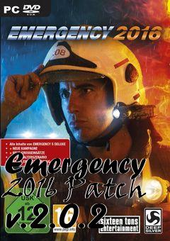 Box art for Emergency 2016 Patch v.2.0.2