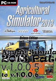 Box art for Agrar Simulator 2013 Patch v.1.0.0.5 to v.1.0.0.6