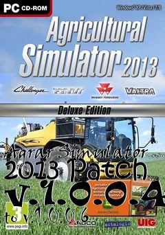 Box art for Agrar Simulator 2013 Patch v.1.0.0.4 to v.1.0.0.6