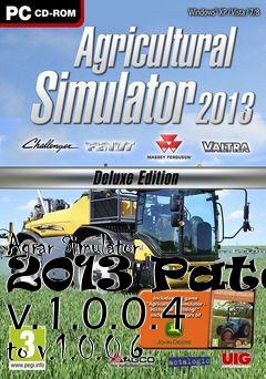 Box art for Agrar Simulator 2013 Patch v.1.0.0.4 to v.1.0.0.6