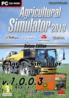 Box art for Agrar Simulator 2013 Patch v.1.0.0.3 to v.1.0.0.6