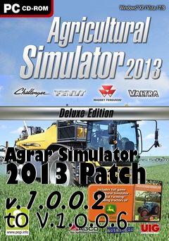 Box art for Agrar Simulator 2013 Patch v.1.0.0.2 to v.1.0.0.6