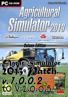 Box art for Agrar Simulator 2013 Patch v.1.0.0.2 to v.1.0.0.5