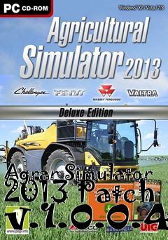 Box art for Agrar Simulator 2013 Patch v.1.0.0.4